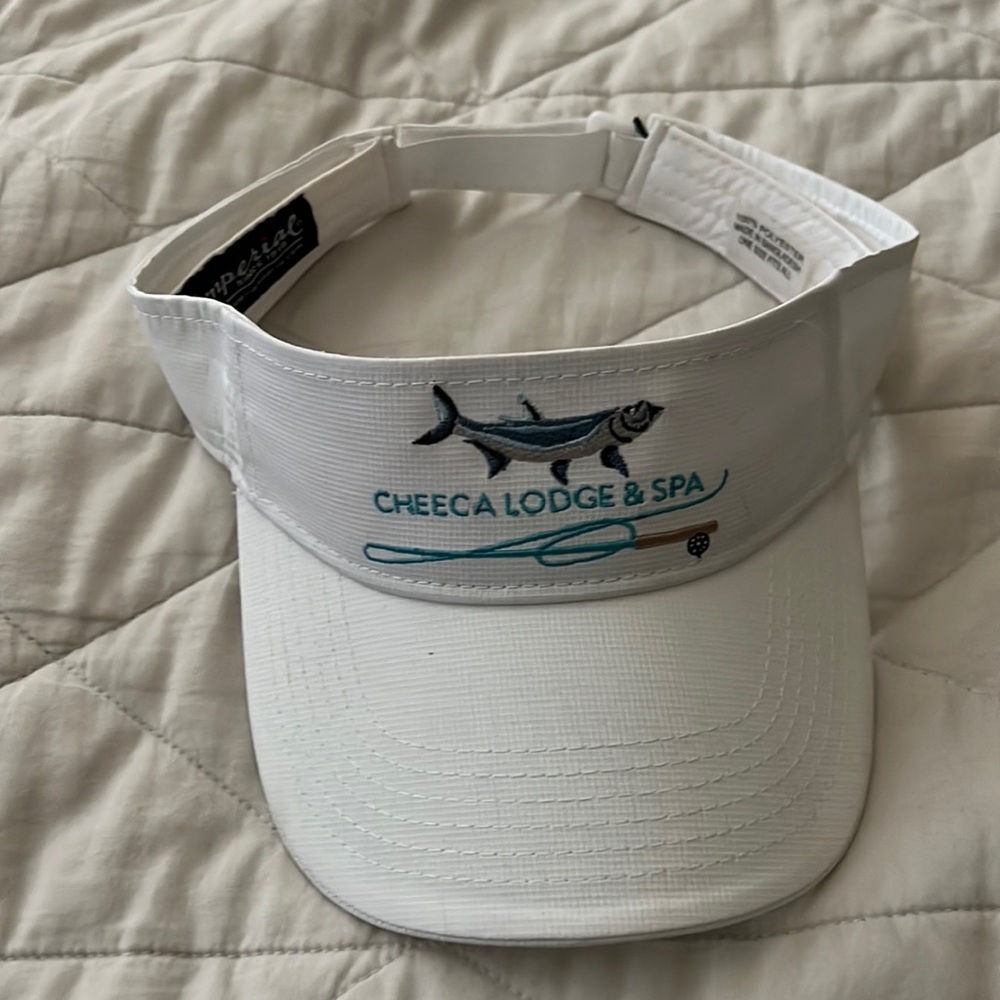 CHEECA Lodge & Spa embroidered fish fishing visor - Picture 9 of 15